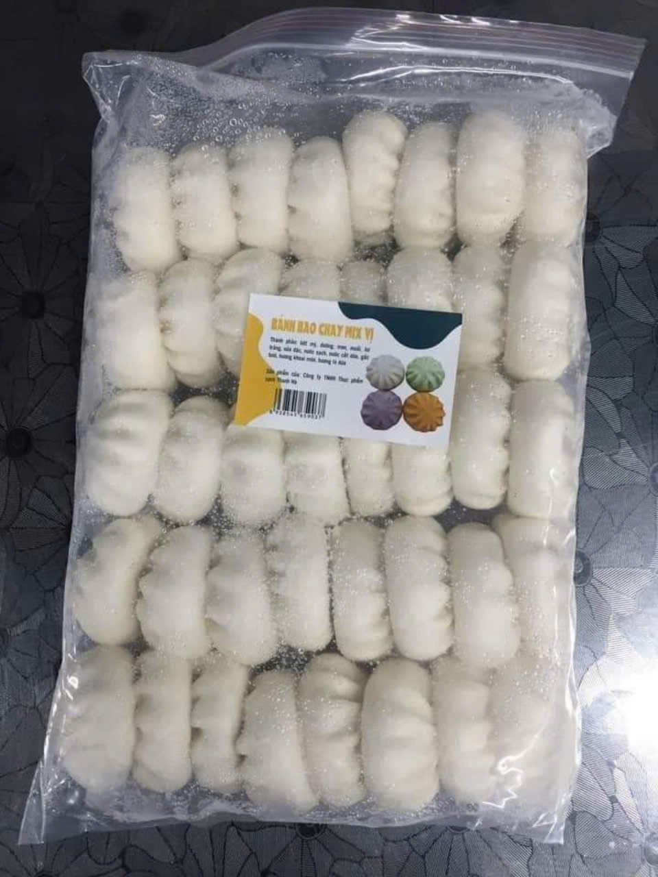 Bánh bao chay mix vị